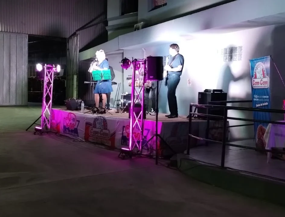 Boda iluminada