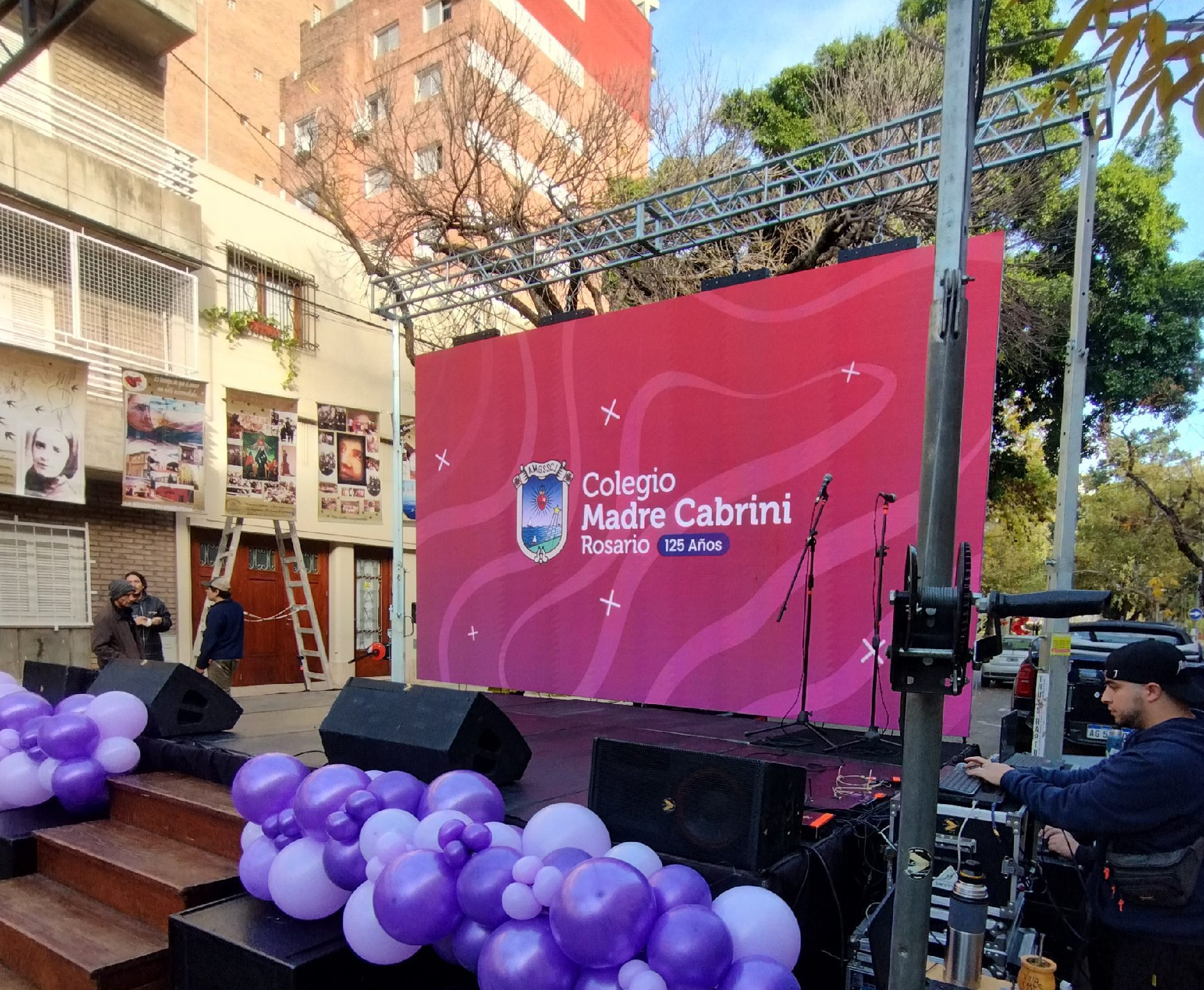 Pantalla LED alta resolución para eventos Rosario